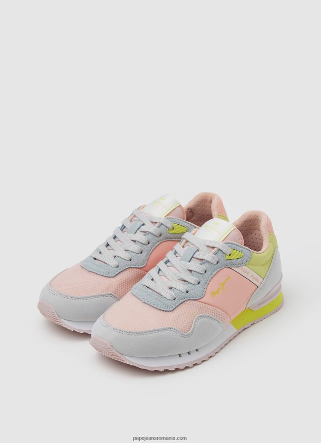 london mad running adidași femei Pepe Jeans roz proaspăt 6Z0R46621