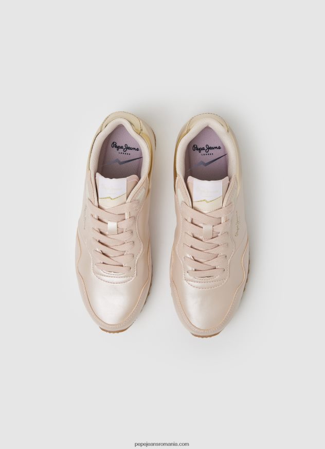 pantofi sport combinați london femei Pepe Jeans față 6Z0R46624