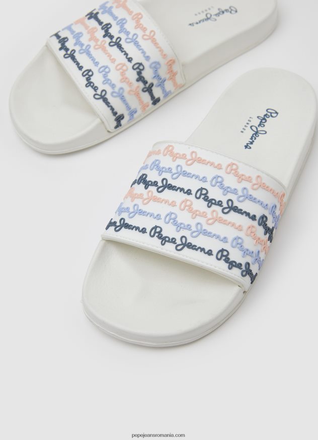 glisor set șlapi de plajă femei Pepe Jeans aproape alb 6Z0R46691