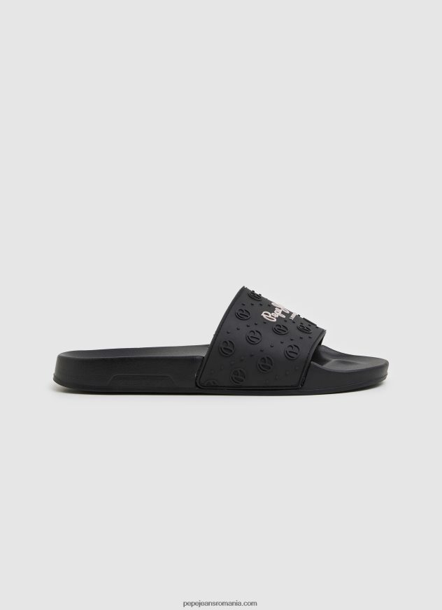 glisor uni șlapi de plajă femei Pepe Jeans negru 6Z0R46690