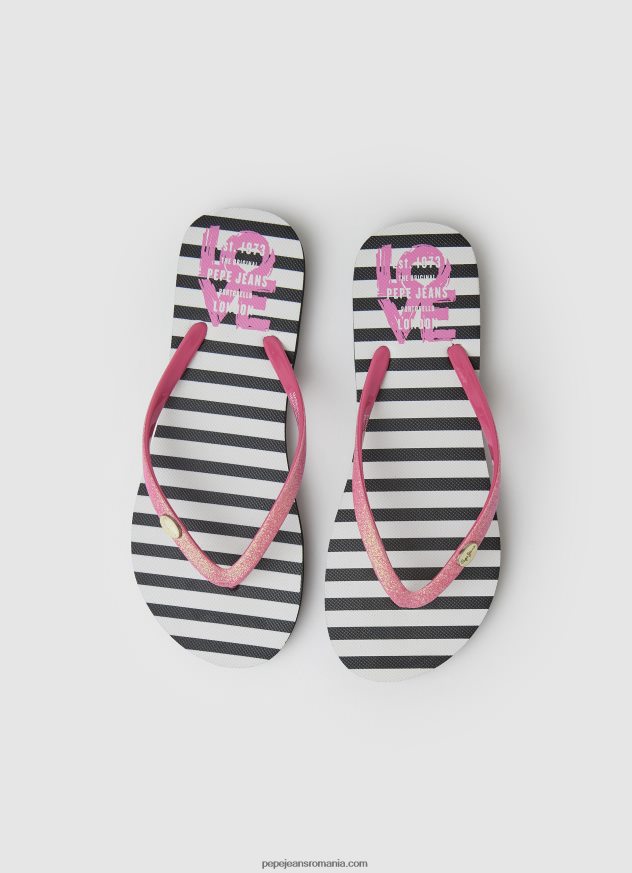rake love beach flip flops femei Pepe Jeans negru 6Z0R46706
