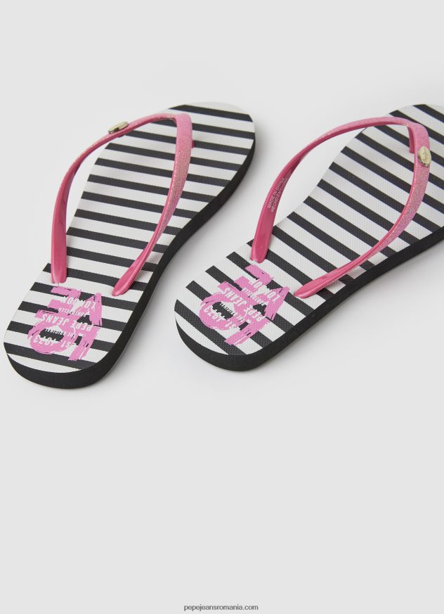 rake love beach flip flops femei Pepe Jeans negru 6Z0R46706
