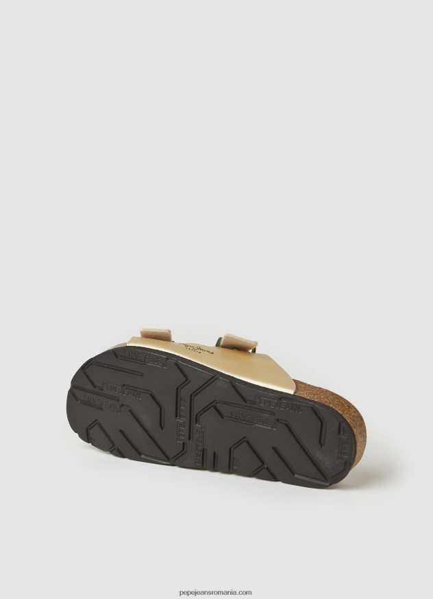 sandale anatomice oban claic femei Pepe Jeans de aur 6Z0R46674