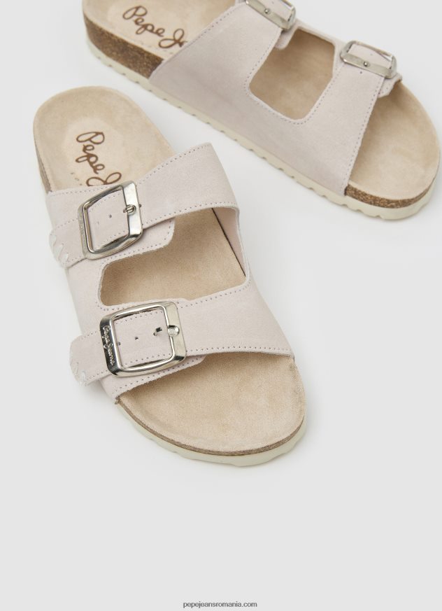 sandale din piele oban etnic femei Pepe Jeans nud 6Z0R46672