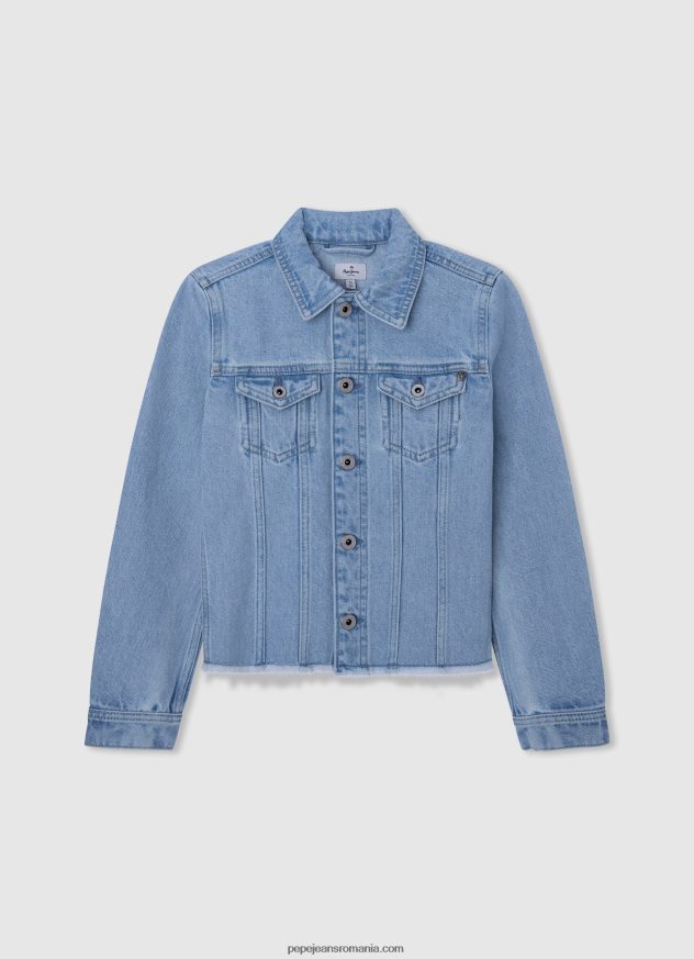 blugi cu talie înaltă lexa jr fată Pepe Jeans denim 6Z0R461360