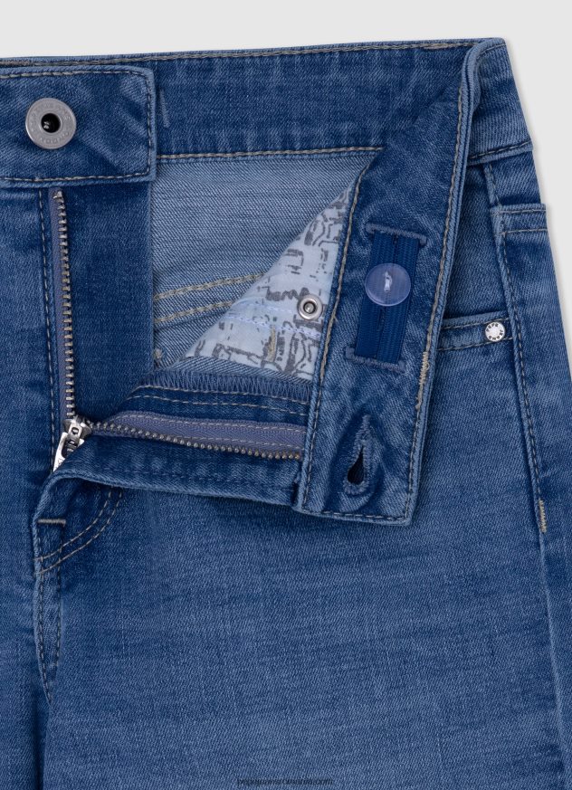 blugi jivey cu talie înaltă, cu ajustare largă fată Pepe Jeans denim 6Z0R461367