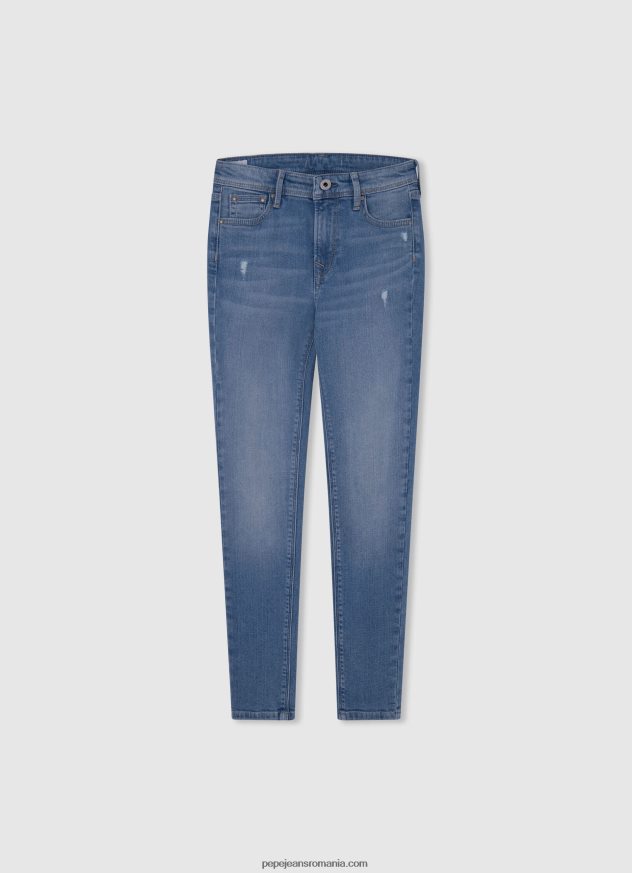 blugi jivey cu talie înaltă, cu ajustare largă fată Pepe Jeans denim 6Z0R461367
