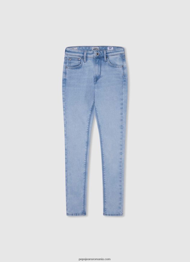 blugi skinny pixlette cu talie înaltă fată Pepe Jeans denim 6Z0R461364