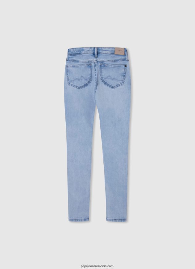 blugi skinny pixlette cu talie înaltă fată Pepe Jeans denim 6Z0R461364