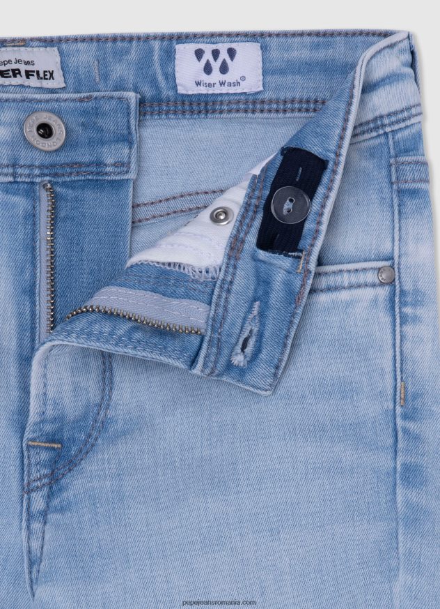 blugi skinny pixlette cu talie înaltă fată Pepe Jeans denim 6Z0R461364