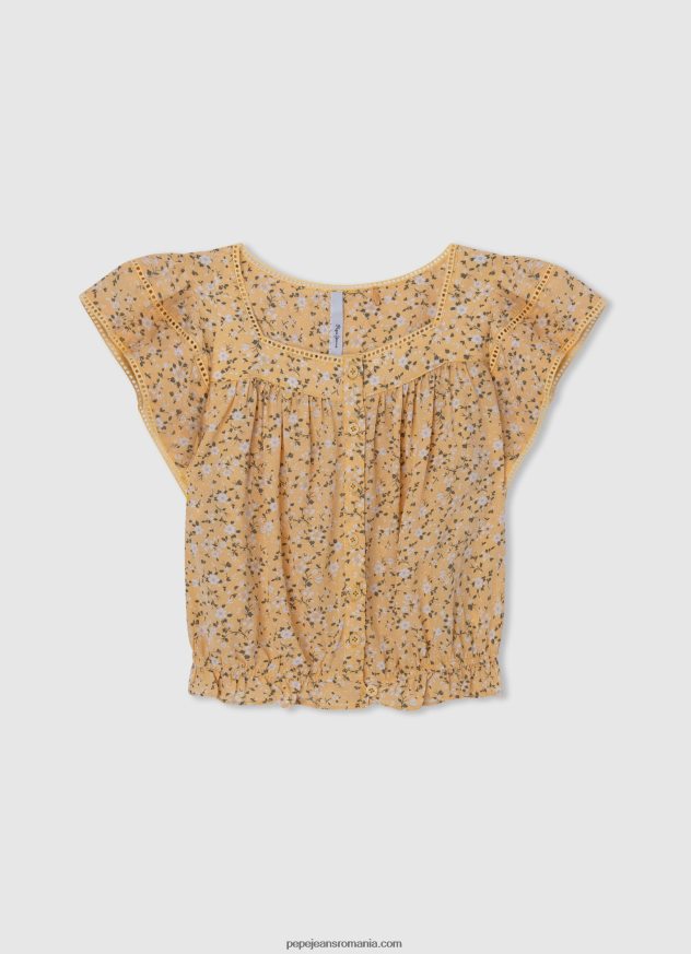 bluză croșetată noelle fată Pepe Jeans mousse 6Z0R461473