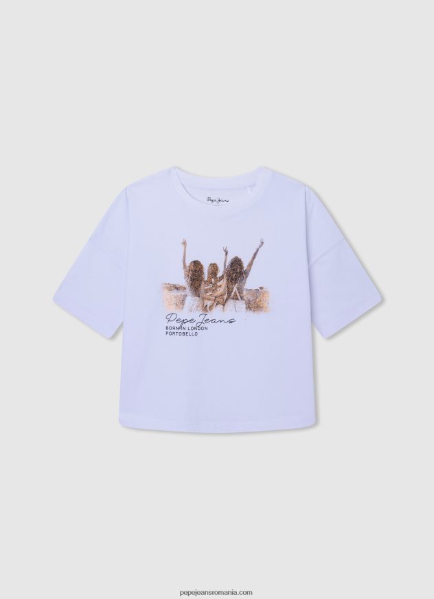 cămașă cu nervuri cu efect ondulat fată Pepe Jeans studio roșu 6Z0R461442