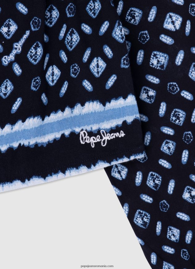 salma cropped fit top fată Pepe Jeans multi 6Z0R461429