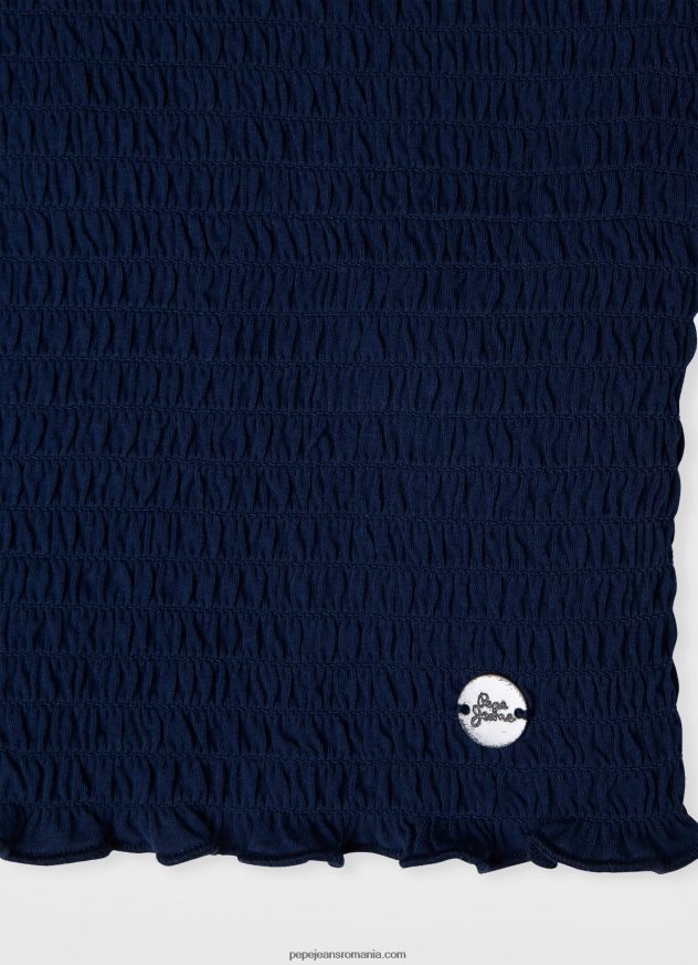 top adunat cu mâneci scurte fată Pepe Jeans dulwich 6Z0R461425