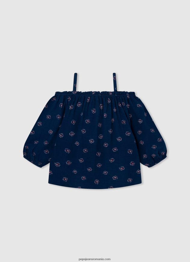 top cu imprimeu floral siara fată Pepe Jeans multi 6Z0R461422