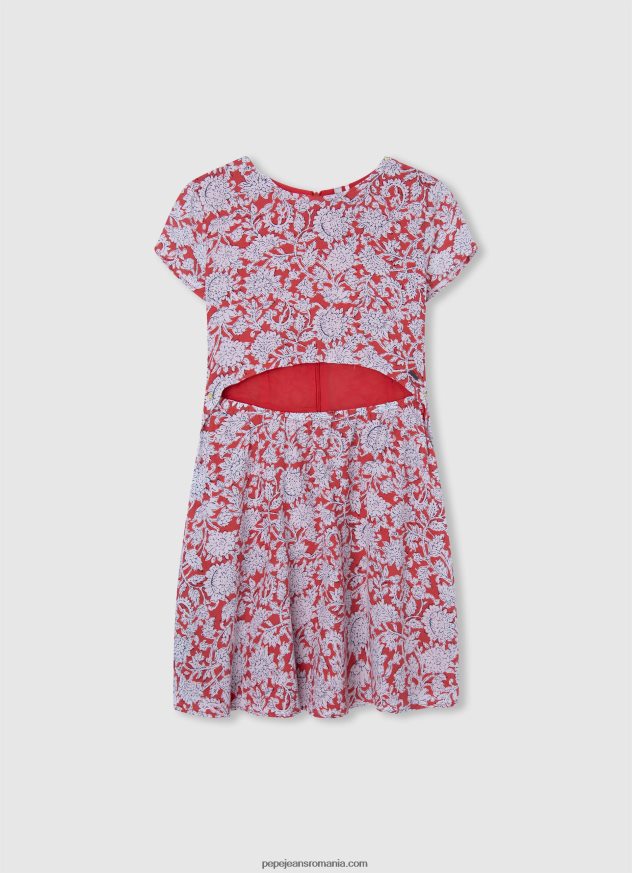 rochie cu imprimeu floral fată Pepe Jeans multi 6Z0R461379