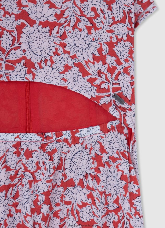 rochie cu imprimeu floral fată Pepe Jeans multi 6Z0R461379