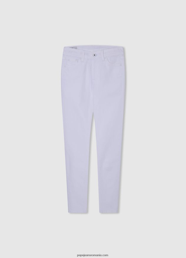 rochie din crepon cu decolteu încrucișat fată Pepe Jeans ocean 6Z0R461373