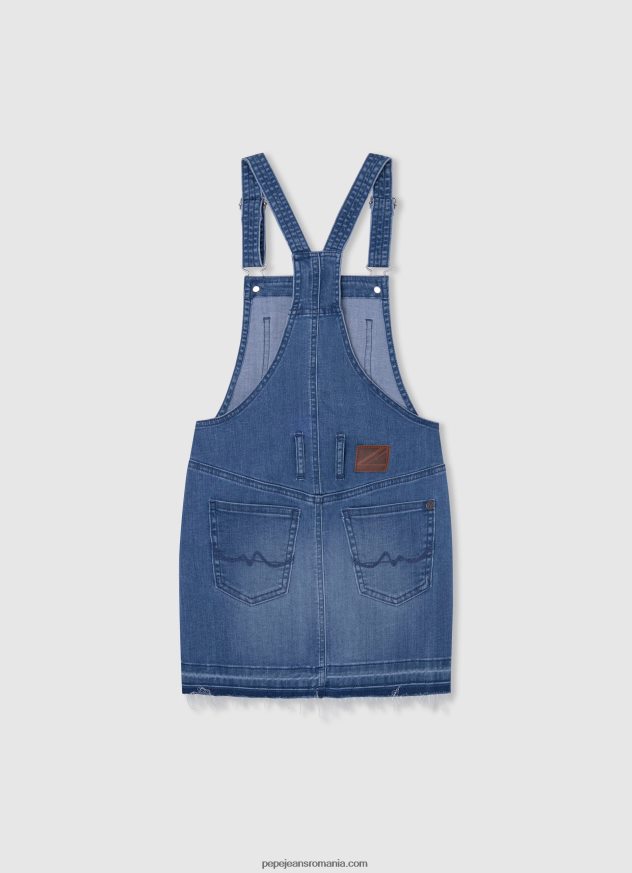rochie salopeta din denim fată Pepe Jeans denim 6Z0R461384