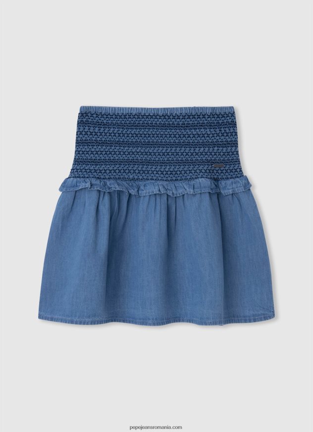 rochie salopeta din denim fată Pepe Jeans denim 6Z0R461384