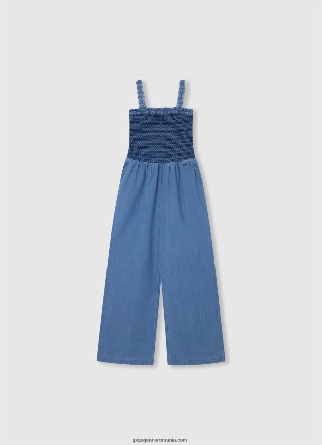 salopetă lungă din denim jammie fată Pepe Jeans dafin 6Z0R461381