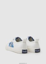 adidasi allen flag vulcanizati băiat Pepe Jeans alb 6Z0R461562 - imagine 4