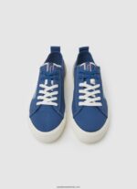adidasi allen flag vulcanizati bărbați Pepe Jeans indigo 6Z0R461204 - imagine 2