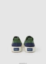 adidasi allen flag vulcanizati bărbați Pepe Jeans măslin militar 6Z0R461205 - imagine 4