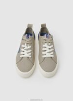 adidasi allen flag vulcanizati bărbați Pepe Jeans piatră întunecată 6Z0R461206 - imagine 2