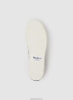 adidasi allen flag vulcanizati bărbați Pepe Jeans piatră întunecată 6Z0R461206 - imagine 5