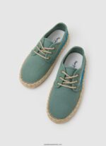adidași blucher din dantelă turistică băiat Pepe Jeans armată 6Z0R461542 - imagine 2