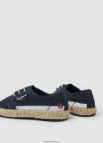 adidași blucher din dantelă turistică băiat Pepe Jeans marina 6Z0R461541 - imagine 4