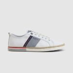 adidași blucher din pânză bărbați Pepe Jeans alb 6Z0R461216