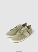 adidași blucher din pânză bărbați Pepe Jeans armată 6Z0R461215 - imagine 3