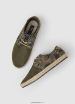 adidași blucher turistic claic bărbați Pepe Jeans verde kaki 6Z0R461249 - imagine 2