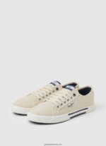 adidași brady de bază bărbați Pepe Jeans ecru 6Z0R461214 - imagine 3