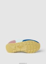 adidasi combinați cu imprimeu foster fată Pepe Jeans albastru 6Z0R461317 - imagine 3