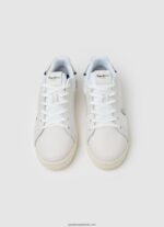 adidași combinați din plasă milton femei Pepe Jeans alb 6Z0R46612 - imagine 2