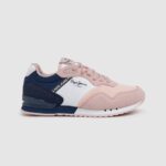 adidasi de alergare de bază london fată Pepe Jeans roz moale 6Z0R461318