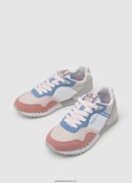 adidasi de alergare de bază london fată Pepe Jeans trandafir spalat 6Z0R461312 - imagine 3