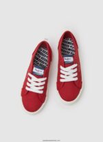adidasi de bază brady băiat Pepe Jeans roșu 6Z0R461544 - imagine 2