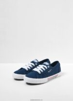 adidasi de bază brady femei Pepe Jeans marina 6Z0R46637 - imagine 2