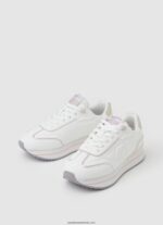 adidași de bază rusper charm femei Pepe Jeans alb 6Z0R46599 - imagine 3