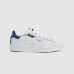 adidași player de bază din piele băiat Pepe Jeans alb 6Z0R461524