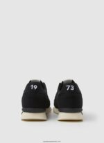 adidași retro brit man eco bărbați Pepe Jeans negru 6Z0R461234 - imagine 4