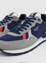 adidași retro brit man studio bărbați Pepe Jeans gri 6Z0R461181 - imagine 5