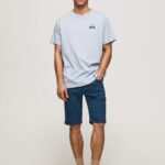 bermude din bumbac bărbați Pepe Jeans jarman 6Z0R461129