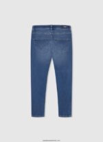 blugi archie cu talie medie relaxed fit băiat Pepe Jeans denim 6Z0R461574 - imagine 2