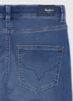 blugi archie cu talie medie relaxed fit băiat Pepe Jeans denim 6Z0R461574 - imagine 3