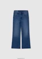 blugi bella cu talie înaltă balloon fit fată Pepe Jeans denim 6Z0R461369 - imagine 4